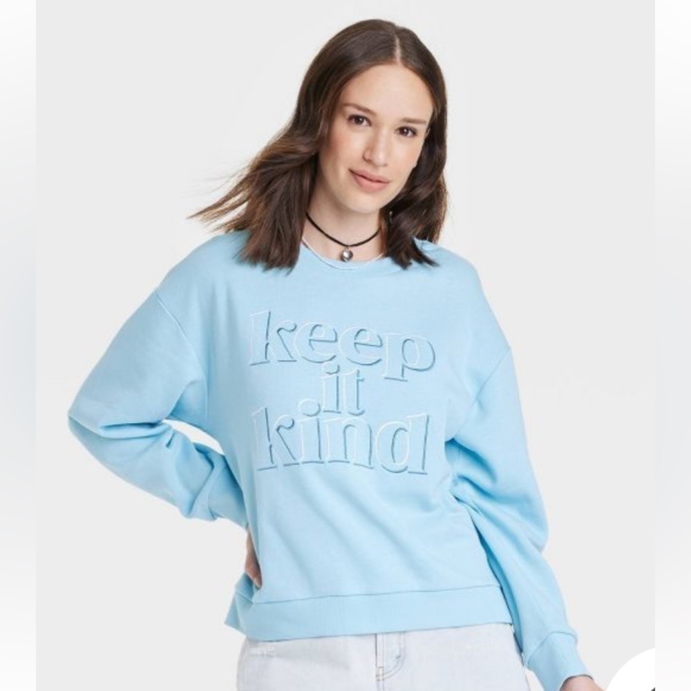Target Keep It Kind Sweatshirt new